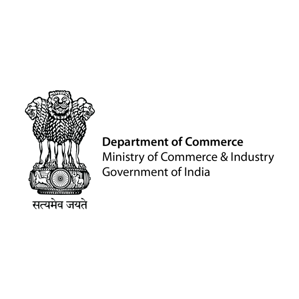 White Logo Department of Commerce India